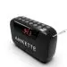 Amkette Black Pocket Blast Wireless Bluetooth Speaker With Type C Charging