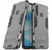 AUTOCASE Vivo Z5x Grey Rubber and Plastic Back Cover