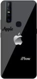 Voleano Back Cover for Vivo V15, 1819, PD1831F EX, APPLE, LOGO, APPLE LOGO, APPLE PRINTED  (Multicolor, Shock Proof, Pack of 1)