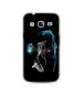 Casotec 3D Skull Design Printed Silicon Soft TPU Back Case Cover for Samsung Galaxy Grand Prime G5308