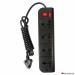 Live Tech PS07 Black Rust Free 6 Feet Extension Cord With 4 Sockets (B07FSNSXP6)