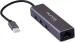 Punta 10 MBPS USB LAN Adapter 2.0 Ethernet Network with 3 USB port hub
