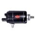 GEO Self Starter Motor Assembly for Motorcycle & Scooters (Bajaj Pulsar 150) - Black