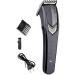 NHT Rechargeable Cordless Trimmer for Men, Black