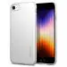 Spigen Thin Fit Satin Silver TPU and Polycarbonate Magnetic Back Cover Case Compatible with iPhone SE 2022, iPhone SE 2020, iPhone 7 and iPhone 8 15 x 6.3 x 1 cm