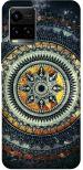Zepboom Vivo Y21A, V2149, Vivo Y21E Multicolor Plastic Mandala Printed Dual Protection Back Cover