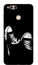 SIYAPA Honor 7X Black and White Plastic Dust Proof and Scratch Resistant Mobile Back Cover