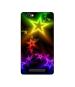 Casotec Stars Light Colorful Design Printed Silicon Soft TPU Back Case Cover for XOLO Era 4G