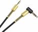 Astound Aux Cable 1 M Audio Cable Male To Male 90 Degree Right Angle Aux Cable (Compatible With Mobile, Tablet, Computer, Tv, Black, One Cable)