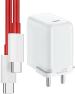 Cihlex White 30 W 5 A Mobile 65W, 6A Charger Usb-C Cable Cord