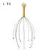ZURU BUNCH Acupressure Bokoma Hand Held Scalp Head Massager for Pain Relief Head Scalp Massager (No Batteries Required) (Set of 1)