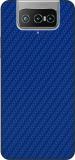 SRG INFOTECH Asus Zenfone 7 Mobile Skin (Sparrel Blue Carbon Fibre)