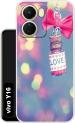 Case Club Pink Silicon Grip Case Back Cover For Vivo Y16