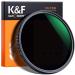 K&F Concept 58mm ND8 to ND2000 Variable Neutral Density Filter For DSLR Camera Lens