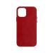 Sacral Handmade Leather Back Cover Case for iPhone 12 /12 Pro (Liverpool Red)