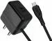 Ubon Black 2.4 A Wall Charger With Micro-Usb Cable
