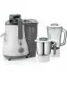 Lazer Thunder Bolt 2 Jars 950W Juicer Mixer Grinder, White and Dark Grey