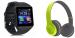 keeva Touchscreen Smartwatch With Bluetooth Headset (Combo Of 2)
