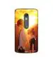 Casotec Girl Boy Sunset Sea Design Printed Silicon Soft TPU Back Case Cover for Motorola Moto X Play