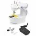 GSPLR Registered Brand Portable and Compact 4 IN 1 Mini Sewing Machine with Foot Pedal and Adapter.