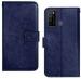 AmericHome Itel Vision 2, L6503 Green, Blue Artificial Leather Mobile Flip Cover