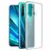 Fastship Rubber silicone Back Cover for Realme 5 Pro - Transparent