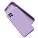 A rtistque Liquid TPU Silicone Matte Shockproof Flexible with Camera Protection Soft Back Cover Case for Oppo F17 Pro - Purple