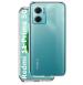 Fastship Rubber silicone Back Cover for REDMI 11 Prime 5G - Transparent