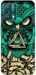 SARTOOLIYA Realme 9 Pro Plus Multicolor Plastic Ullu Wallpaper Printed Hard Case Back Cover