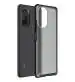 Golden Sands for Mi 11X Back Cover - Rugged Frosted Semi Transparent PC Shockproof TPU Case for Mi 11X Pro Case, Xiaomi Mi 11X 5G Mobile, Frosted Black