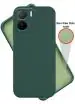 HUPSHY Back Cover For IQOO Z7s 5G, IQOO Z7s (Green, Silicon, Pack Of: 1)