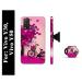 Mobi Elite Simple, Love, Heart Printed Hard Back Cover Case with Mobile Holder, Pop holder, Pop socket for Vivo Y30, Vivo Y50