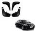Gee Cee Black Abs Plastic O.E Type Mud Flaps Mud Guard For Renault Scala (Set Of 4)