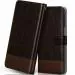 Mobiclonics Dual Colour Flip Cover for Tecno Spark 8P - Coffee&Brown