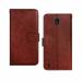 Jotech Vintage Flip Cover For Nokia C01 Plus- Brown