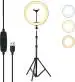 Webilla 12 Inch Ring Light With Tripod Stand and Phone Holder, Dimmable Led Selfie Light
