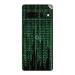 GADGETSWRAP Printed Vinyl Skin Sticker for Google Pixel 7 Pro - matrix code