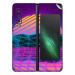 GADGETSWRAP Printed Vinyl Skin Sticker for Samsung Galaxy Fold - vaporwave