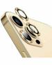 Easkay Iphone 12 Mini Rose Gold Scratch Resistant Back Camera Lens Glass Protector (Pack of 2)