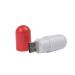 Eo Red And White Usb 2.0 Capsule Pill Shaped 32 Gb Pen Drive With Class 10 Chip