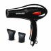 SONASHI Hair Dryer SHD-3009 [Black] Cold & Hot Wind, 2 Speed, 2 Heat Settings | AC 220-240 V / 50-60 Hz / 2000 W | Beauty & Personal Care