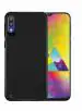 Aloin Samsung Galaxy M10 Black Rubber Anti Skid Candy Color Ultra Thin Soft TPU Case Cover
