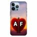 Voleano back cover for I Phone 13 Pro, A, Love, F, letter, A, F alphabet, A, F word, A, F name, cases cover