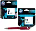 HP 21 Black & 22 Colour Original Ink Cartridge (Set of 2) With ITGLOBAL 3in1 Multi-Function Pen