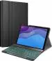 ProElite Keyboard case for Lenovo Tab M10 HD 2nd Gen TB-X306X / Smart Tab M10 HD 2nd Gen TB-X306F, Magnetic Detachable Wireless Bluetooth Keyboard Built-in 7-Colors Backlit, Black