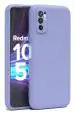 U&E Purple Silicone Back Cover For Redmi Note 10T 5G