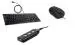 Zebronics K35 Wired Keyboard+ Wing Optical Mouse+ 90HB USB HUB (Black)
