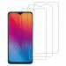 Kite Digital Vivo Y90/Y91/Y93/Y95/Y91i/Y93S Transparent Tempered Glass Screen Protector with Full Screen Coverage - Except Edges and Easy Installation Kit (Pack of 3)