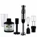 iBELL IBLHB1000J+PM Hand blender With Stainless Steel Blade, Black