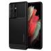 Spigen Matte Black TPU Rugged Armor Back Cover Case For Samsung Galaxy S21 Ultra